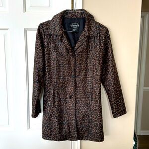 Selene Sport, Leopard Print, Raincoat, Small